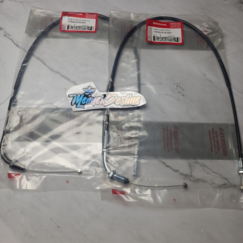 Cabo De Acelerador Antigo cb 150 R (A & B) 1 Conjunto