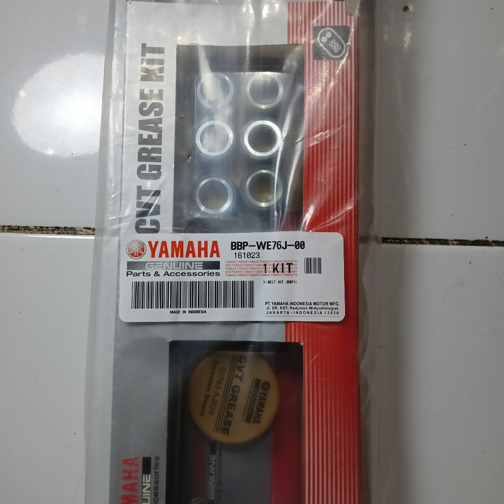 Conjunto De Correia V Van Pneus De Acionamento Yamaha Aerox 155 NMax 155 BBP WE76J 00