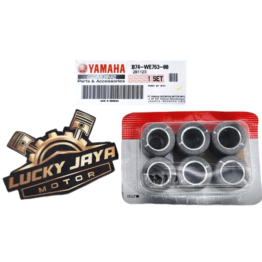 Rolo Lorel Xmax 250 Xmax250 1 Conjunto De 6 Peças Originais B74-WE763-00
