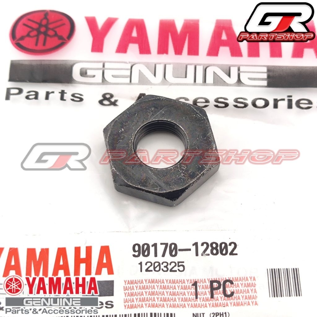 Porca Do Eixo Da Polia Traseira Taça Dupla NMAX AEROX MIO M3 SZ FREEGO LEXI FINO SOUL GT XRIDE ORIGINAL YGP YAMAHA OTOMA