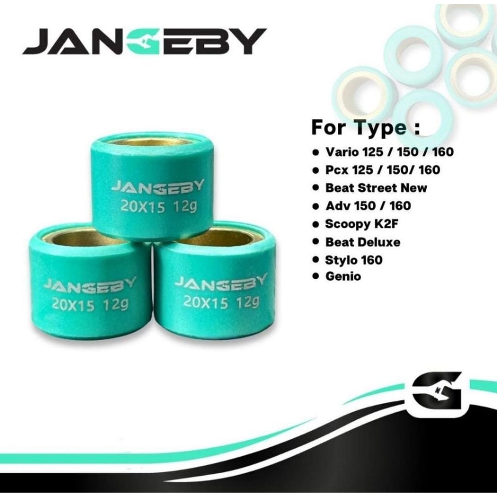 Rolo JANGEBY VARIO 125 150 160PCX ADV 150 160 STYLO 160 GENIO DELUXE BEAT Colher Novo