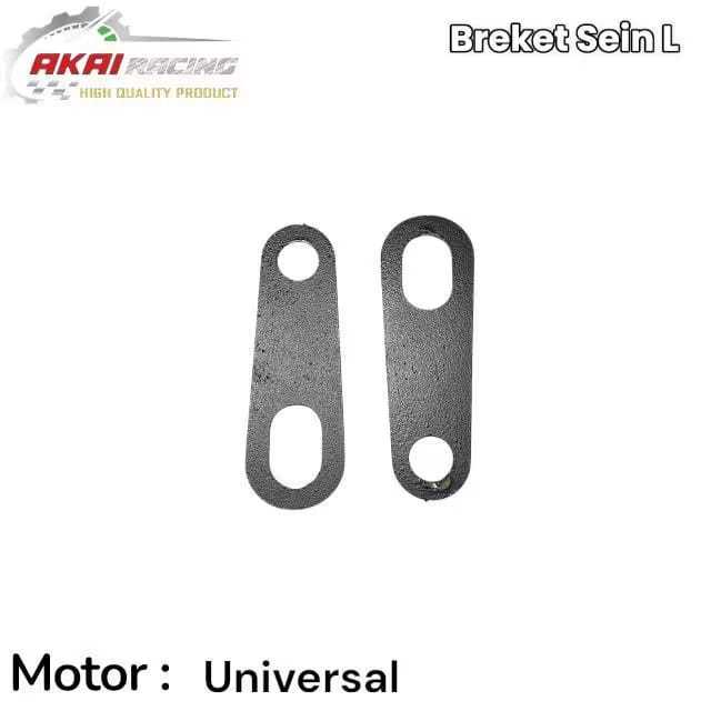 Suporte De Sinal De Mudança De Direção De Placa Reta Universal Para Todas As Motocicletas
