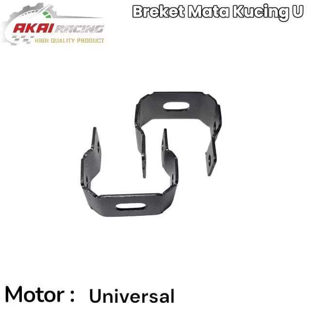Suporte Refletor Olho De Gato Universal MATA Akai Racing Para Todas As Motocicletas