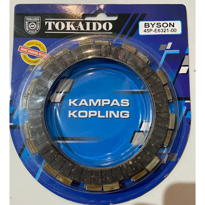 Placa De Embreagem Tokaido Byson 4 Peças