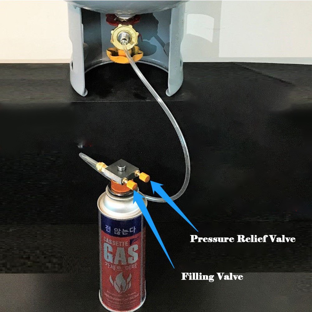 Adaptador De Fogão A Gás ing , Mangueira De Recarga De Garrafa De Propano , Peças De Vasilha De