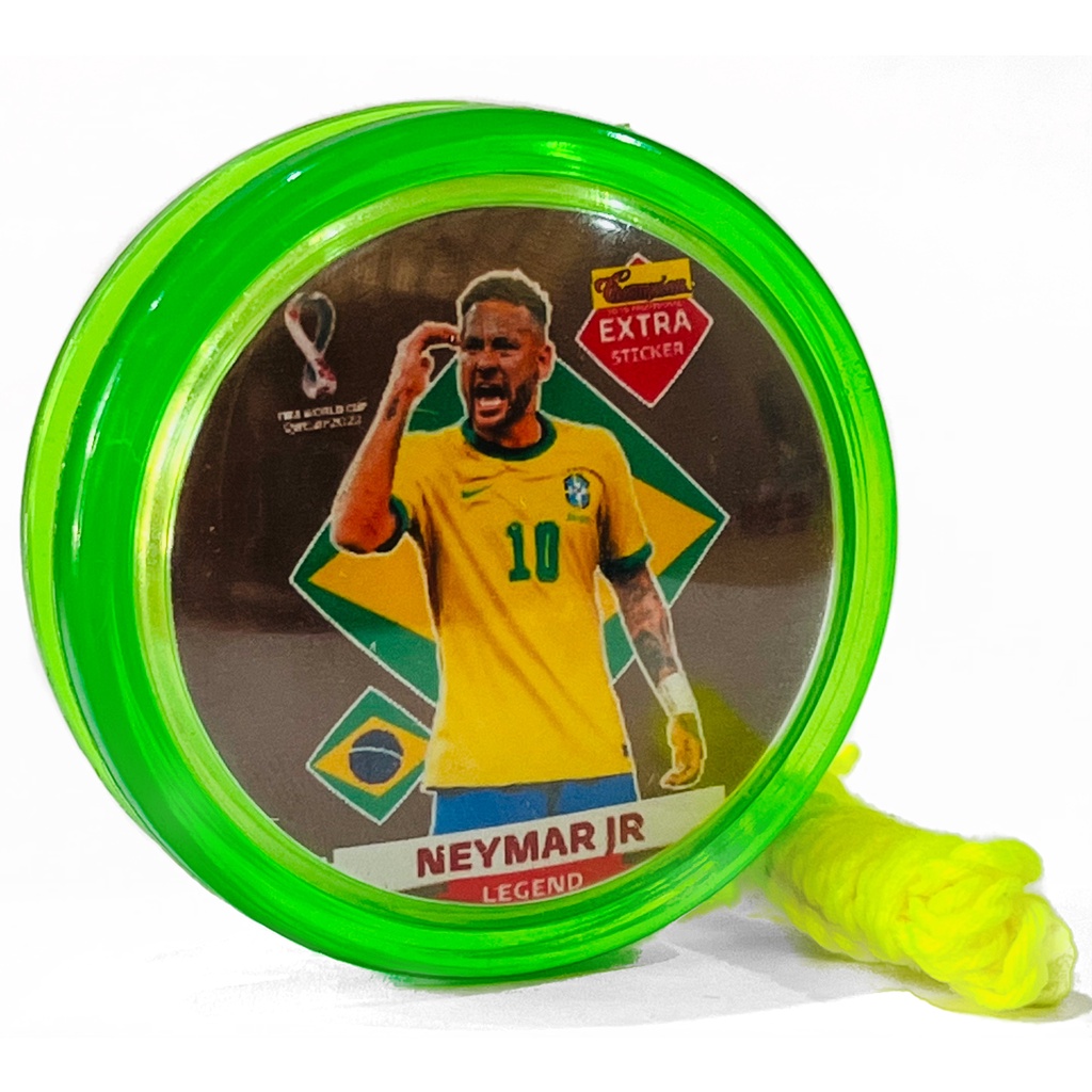 Yoyo (ioio, yo-yo) Profissional Copa Qatar 2022 Neymar Extra Legend Ouro.