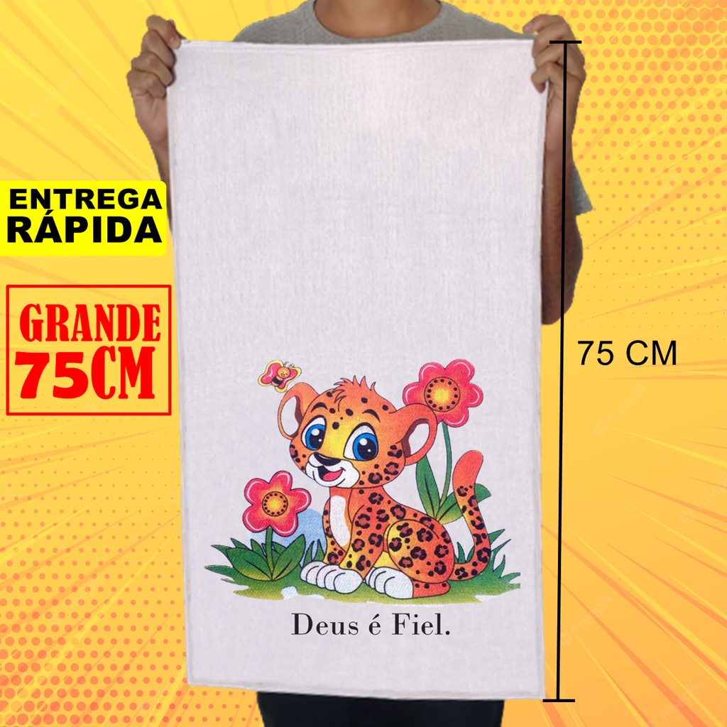 Kit 20 Pano De Prato Grande 45X75cm Kit Com 20 Unidades Pano De Copa e Cozinha Estampado Algodão