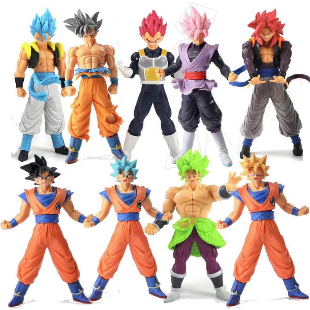 boneco dragon ball Z Goku, vegeta, gogeta, brolly unidade
