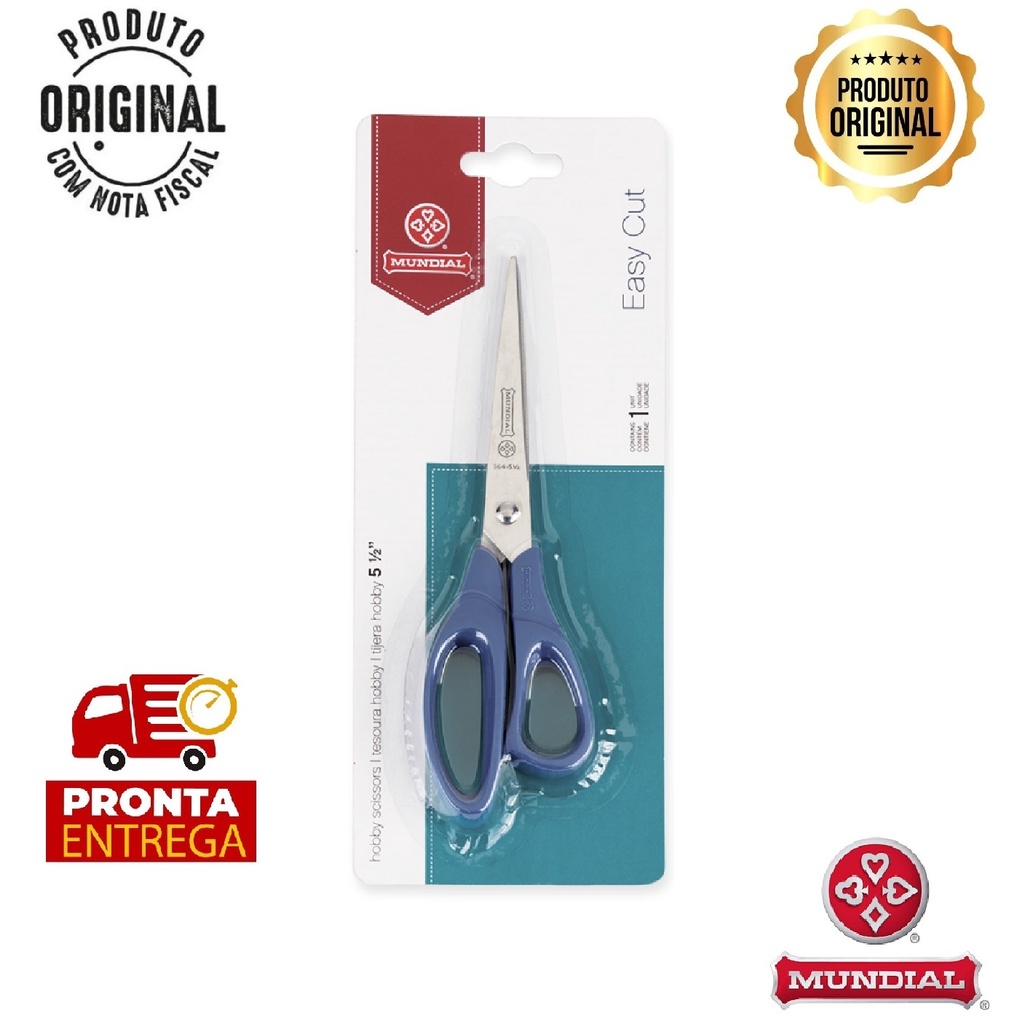 Tesoura Hobby Multiuso Mundial - 14cm 164N-5 1/2