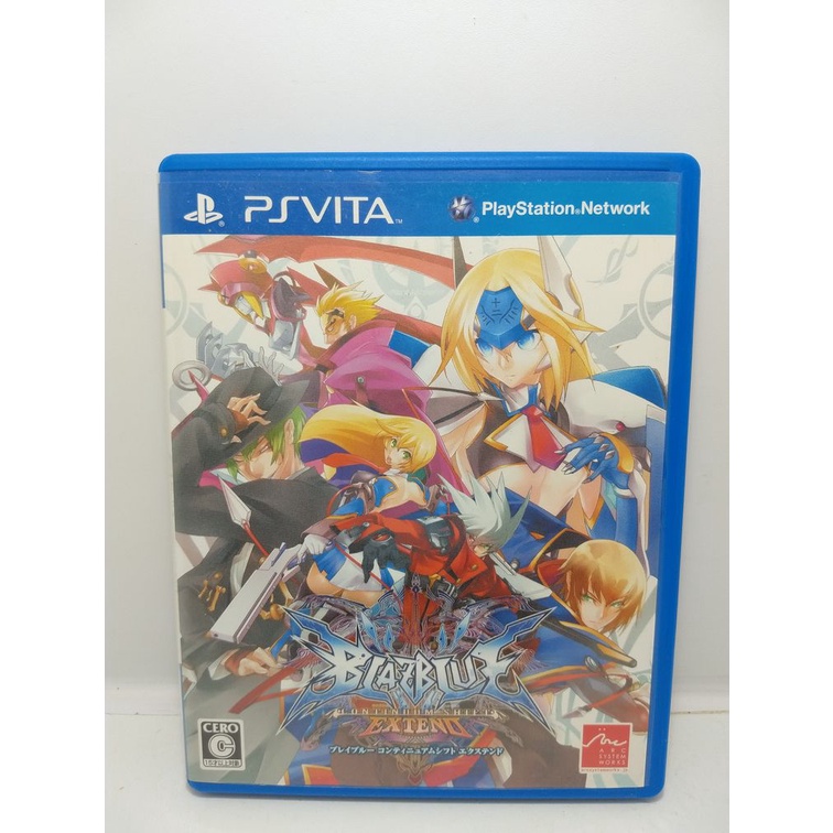 Jogo Blazblue Continuum Shift Extend Ps Vita Psvita Original