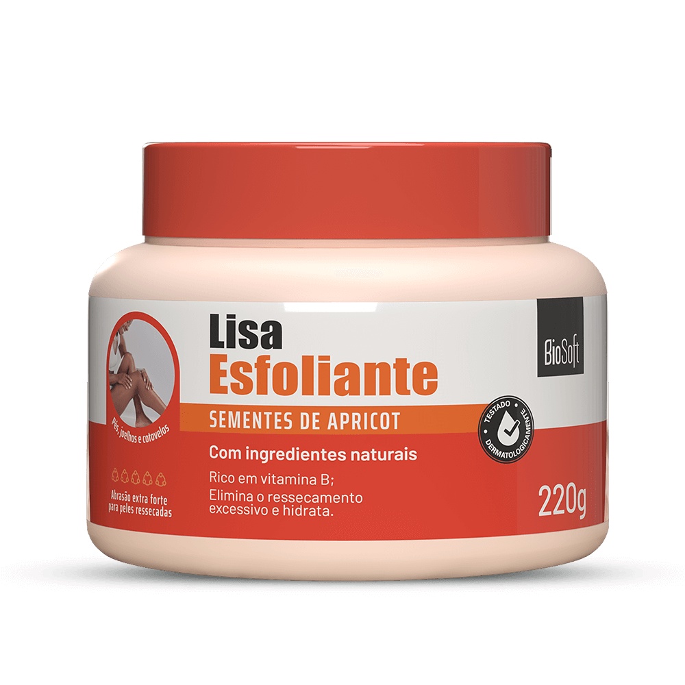 Esfoliante Semente de Apricot Bio Soft 220g