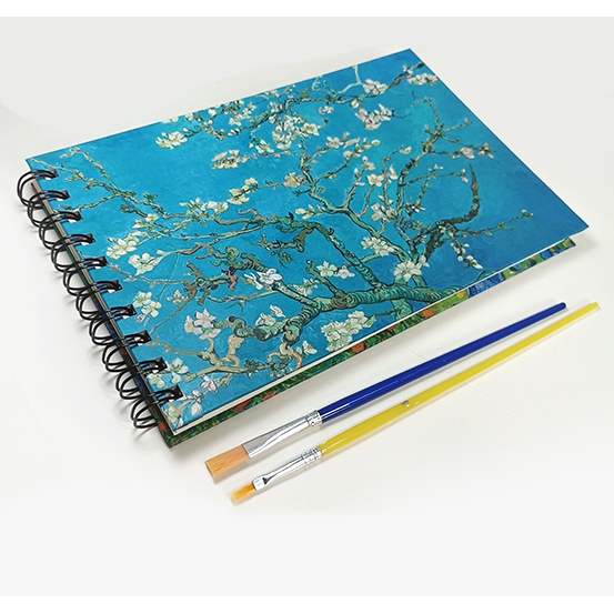Caderno de desenho AQUARELA capa dura