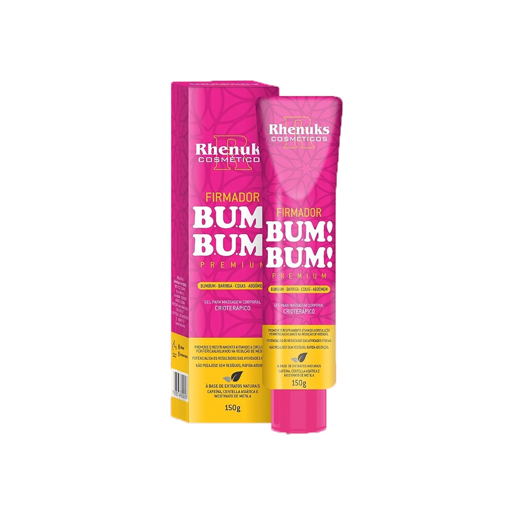 Gel Firmador Bum ! Bum ! Premium Rhenuks 150g