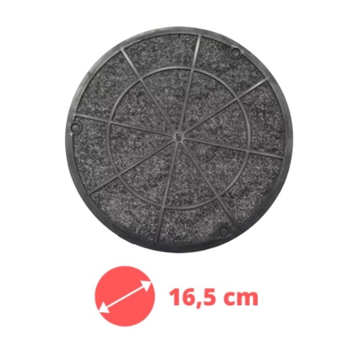 Filtro Carvão Ativado para Coifa/ Depurador Suggar Slim 16,5 Cm Original