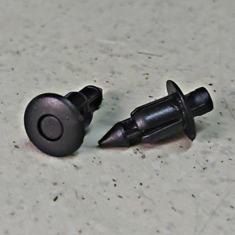 Fender 50pçs 6/8mm Motor NMAX MIO Clipes De Fixação Para Carroceria Rebite Painel Automático Pára-Choques Plástico Universal