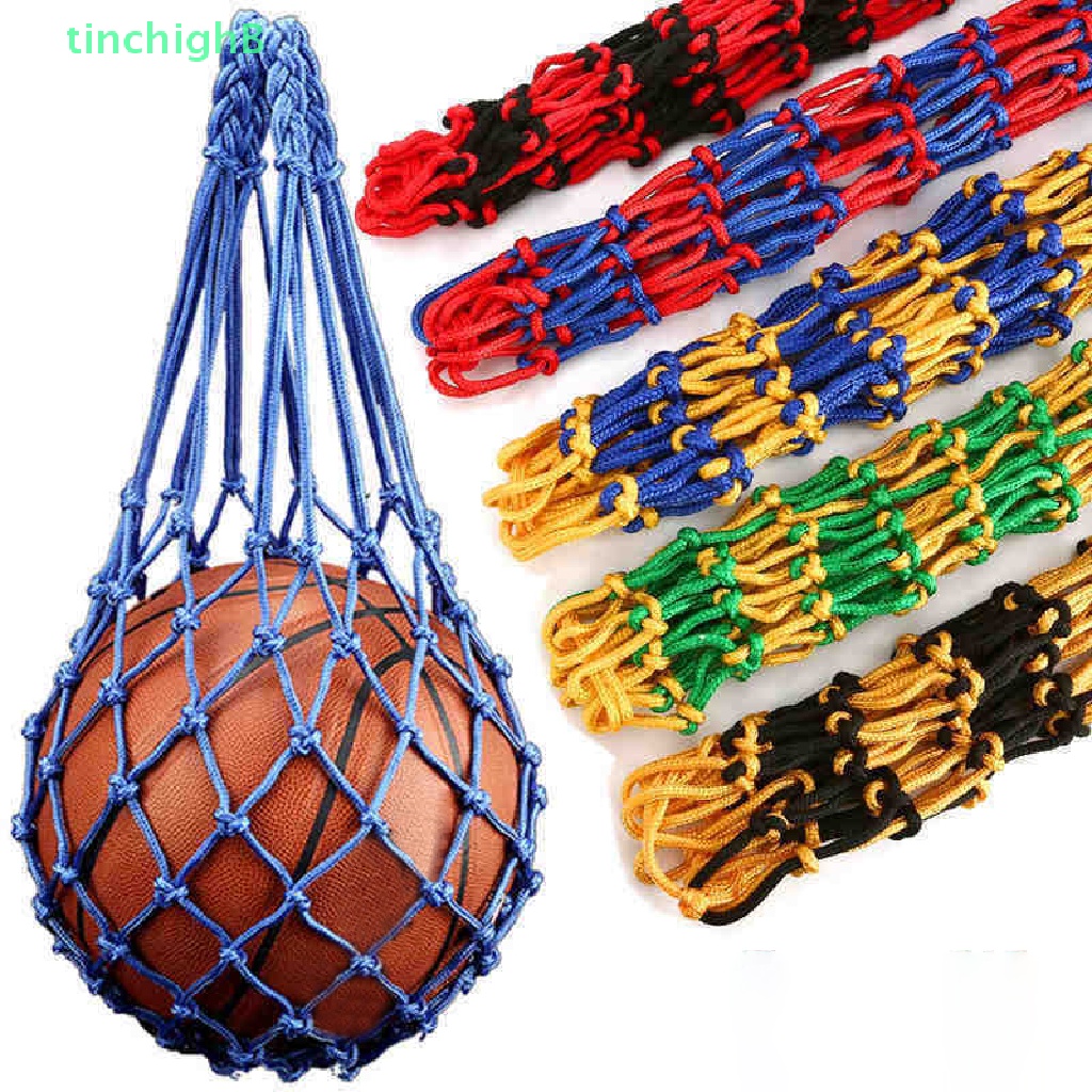 [TinchighB] Bolsa De Rede De Futebol Armazenamento Em Negrito De Nylon Equipamento Portátil De Transporte Único [Novo]