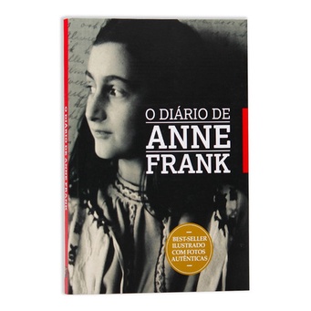 O Diário De Anne Frank + Caderno de Fotos e Trechos Inéditos - Livro Físico