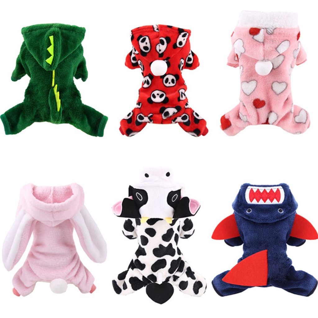 Fantasia para Cachorro Gato Mix Roupa Pet Divertida Vários Modelos