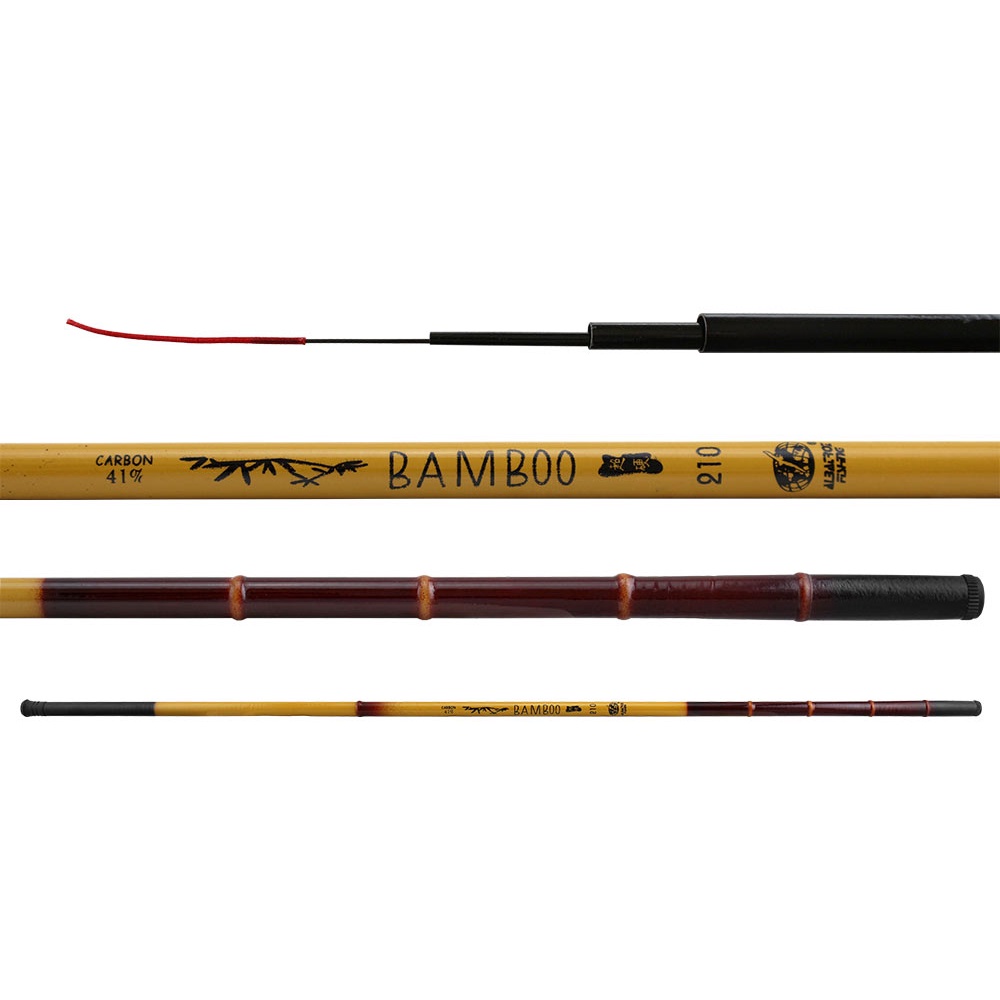 Vara Bamboo Telescópica 41% Carbono Albatroz Tilápia Corimba Porquinho (não é kit)