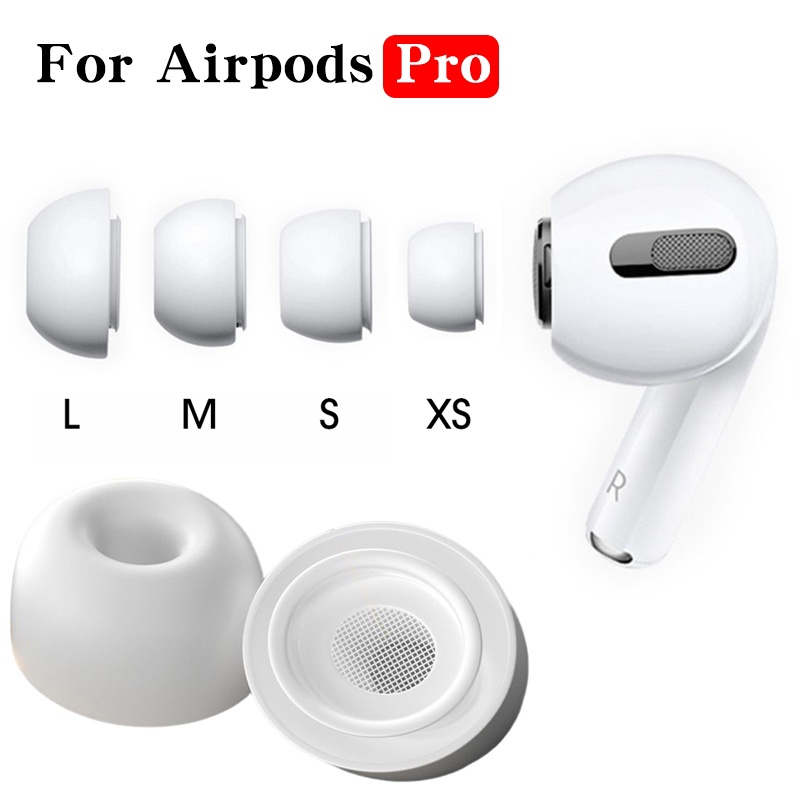 Dicas Para Fones De Ouvido Apple Airpods Pro Plugue/1Pairs De Silicone Macio Earbuds Bluetooth Substituição Do Borracha Pontas Acessórios