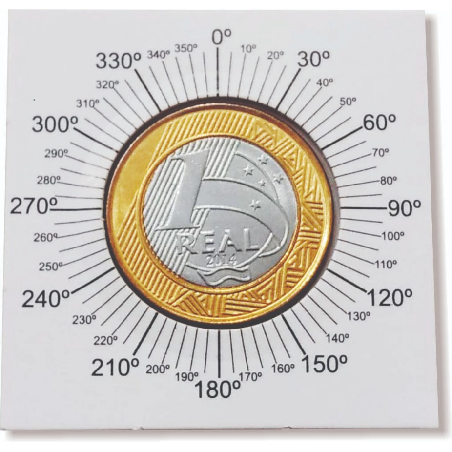 Coin Holder Autocolante com Medidor Angular - Organizer