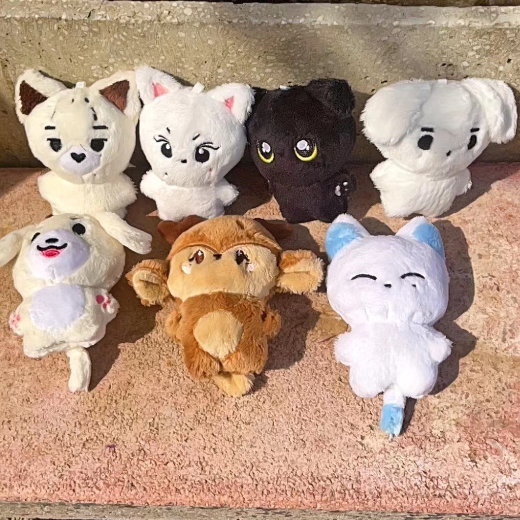 Kpop Enhypen HEESEUNG JAKE Porta-Chaves Boneca De Pelúcia Decoração De Saco Moomin