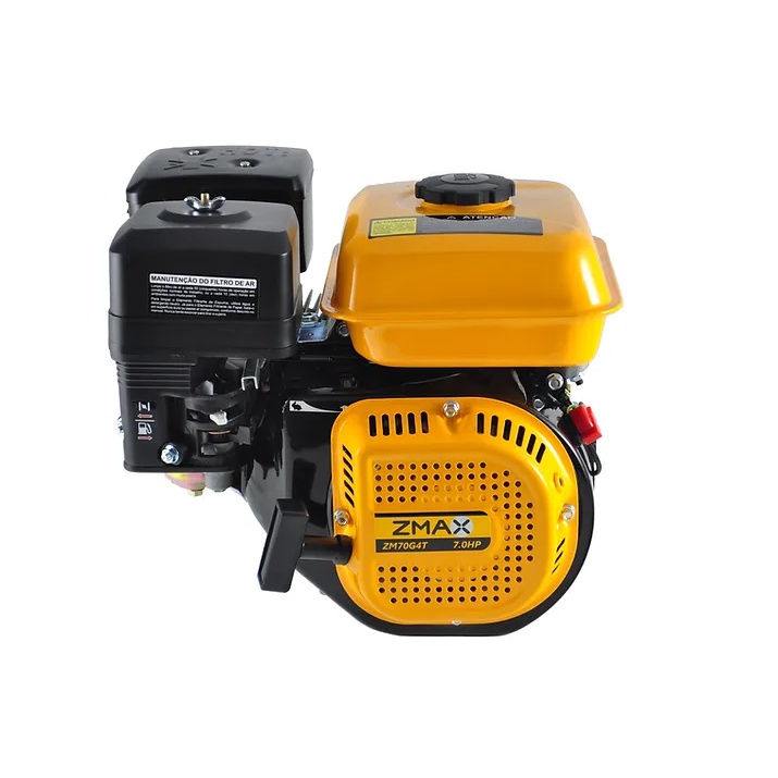 Motor Estacionario Gasolina 7Hp 4 Tempos Partida Manual Zmax