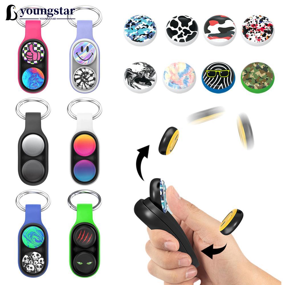 YOUNGSTAR PopPuck Fidget Toy Botão Magnético Pop Puck Descompressão Para Adultos Crianças Aniversário Natal B6P5