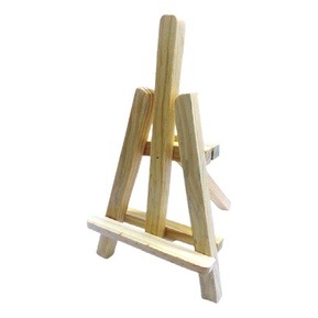 Cavalete Com 30 Cm Suporte  Para Tela De Pintura Madeira  *