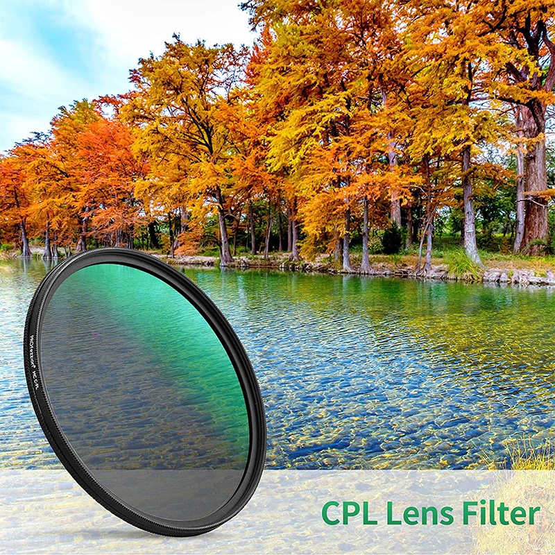 Filtro Polarizador Circular CPL 37 43 46 40,5 49 52 55 58 62mm 67mm 72mm 77 82 mm Para Canon Fujifilm