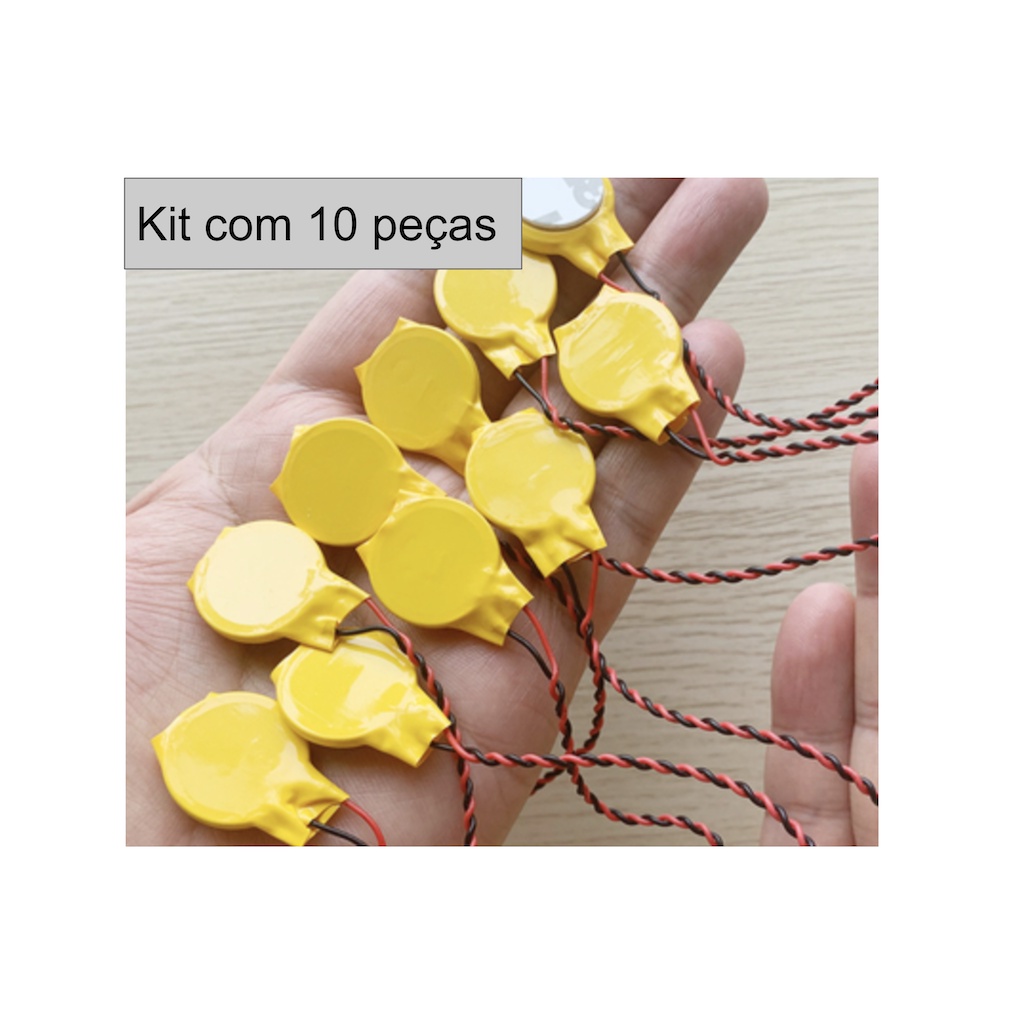 Promoção com 10 Bateria Cmos Bios 3v Cr2032 Placa Mãe Notebook 2 Pinos