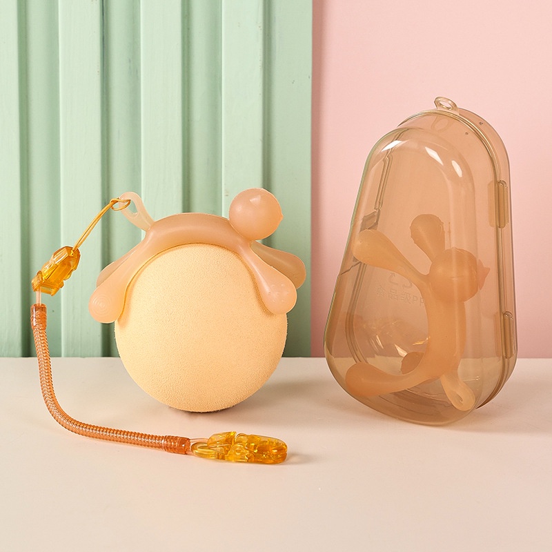 Conjunto De 3 Peças De 0-36 Meses De Idade Cola Odontológica De Silicone Para Bebês + Corrente Anti-Gotas + Caixa Haste De Moagem Conforto Brinquedo Comida Mão