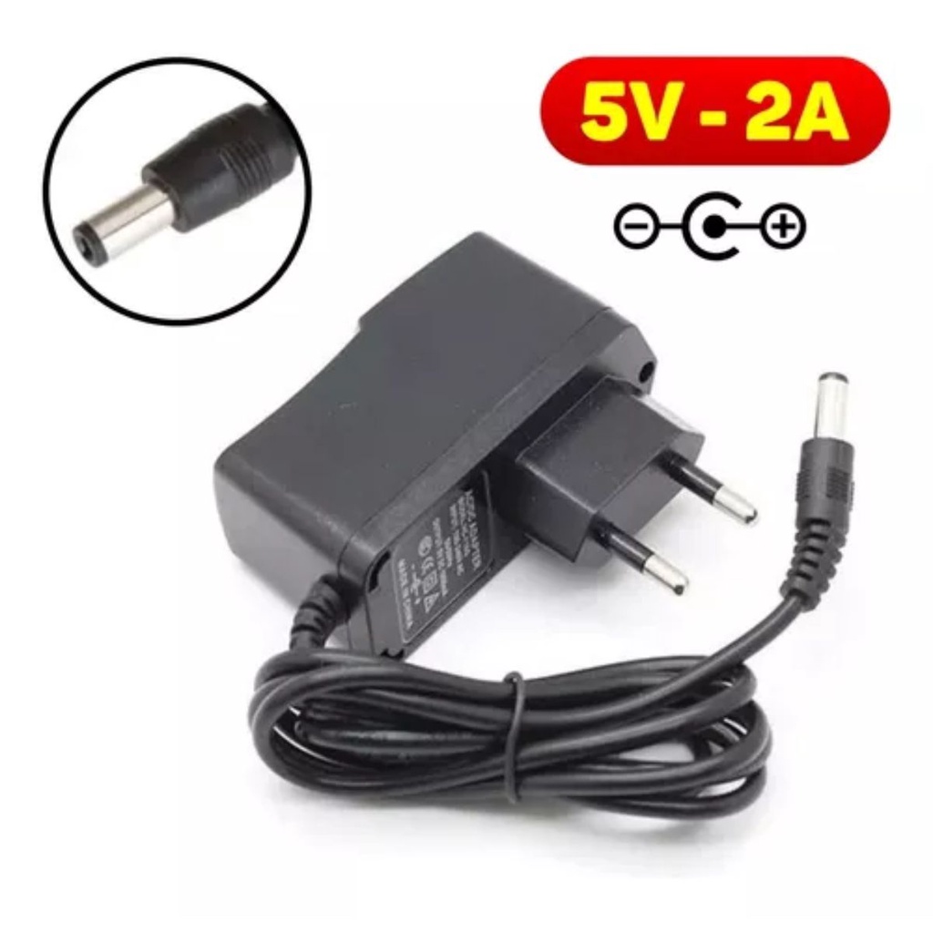 Fonte Estabilizada Chaveada Bivolt 5v 2a P4 2mm Universal
