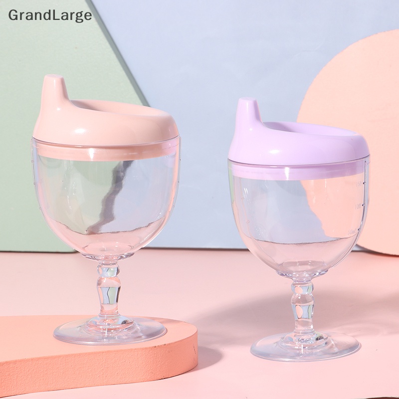 [Taças De Plástico Para Bebês Copos Altos Vinho Crianças Suco Leite BR
