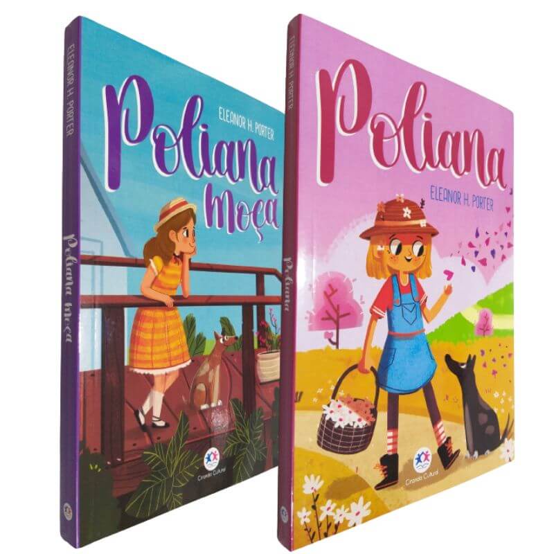 2 Livros Físicos Poliana A História Completa Eleanor H. Porter Poliana Poliana Moça