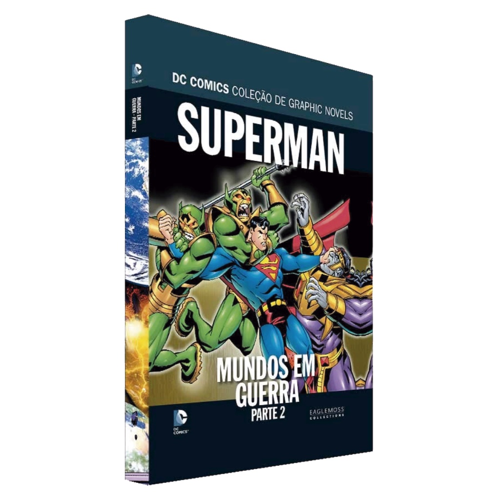 HQ Superman: Mundos em Guerra - Parte 2 - DC Graphic Novels Saga Definitiva - Edição 16