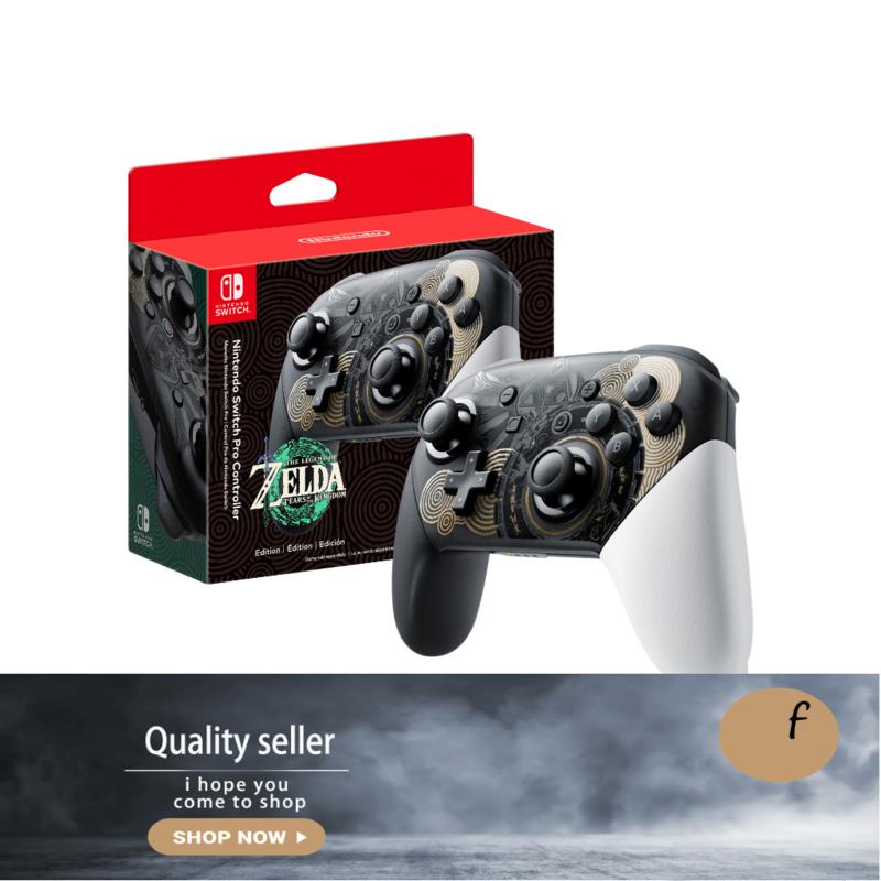 Nintendo Switch OLED Zelda Lágrimas Do Reino Controlador Pro