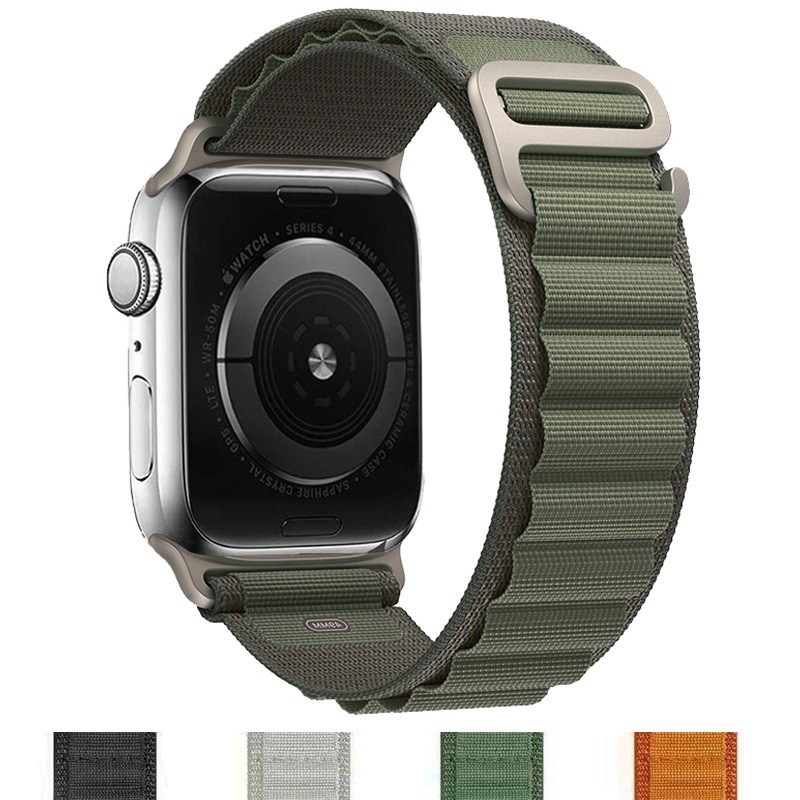 pulseira loop Alpina para samrtwatch Compativel Apple Watch 7 8 ultra 38 40 41 42 44 45 49 mm Qualidade Premium
