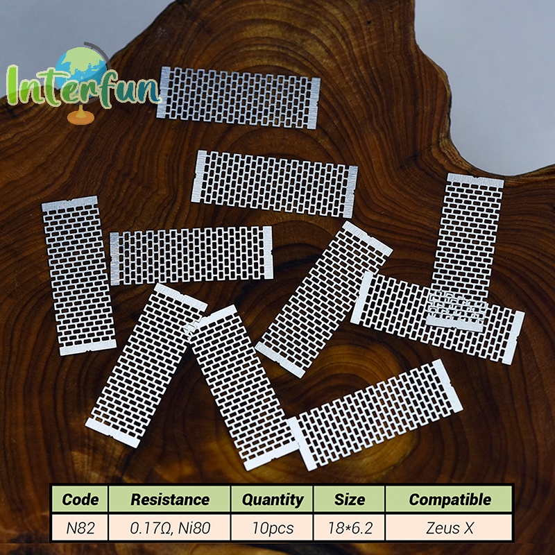 [InterfunB] 5/10pcs 6 Modelos Bobina Heag Estilo Malha Para Substituição De Acessório De Pré-Construído [Novo]