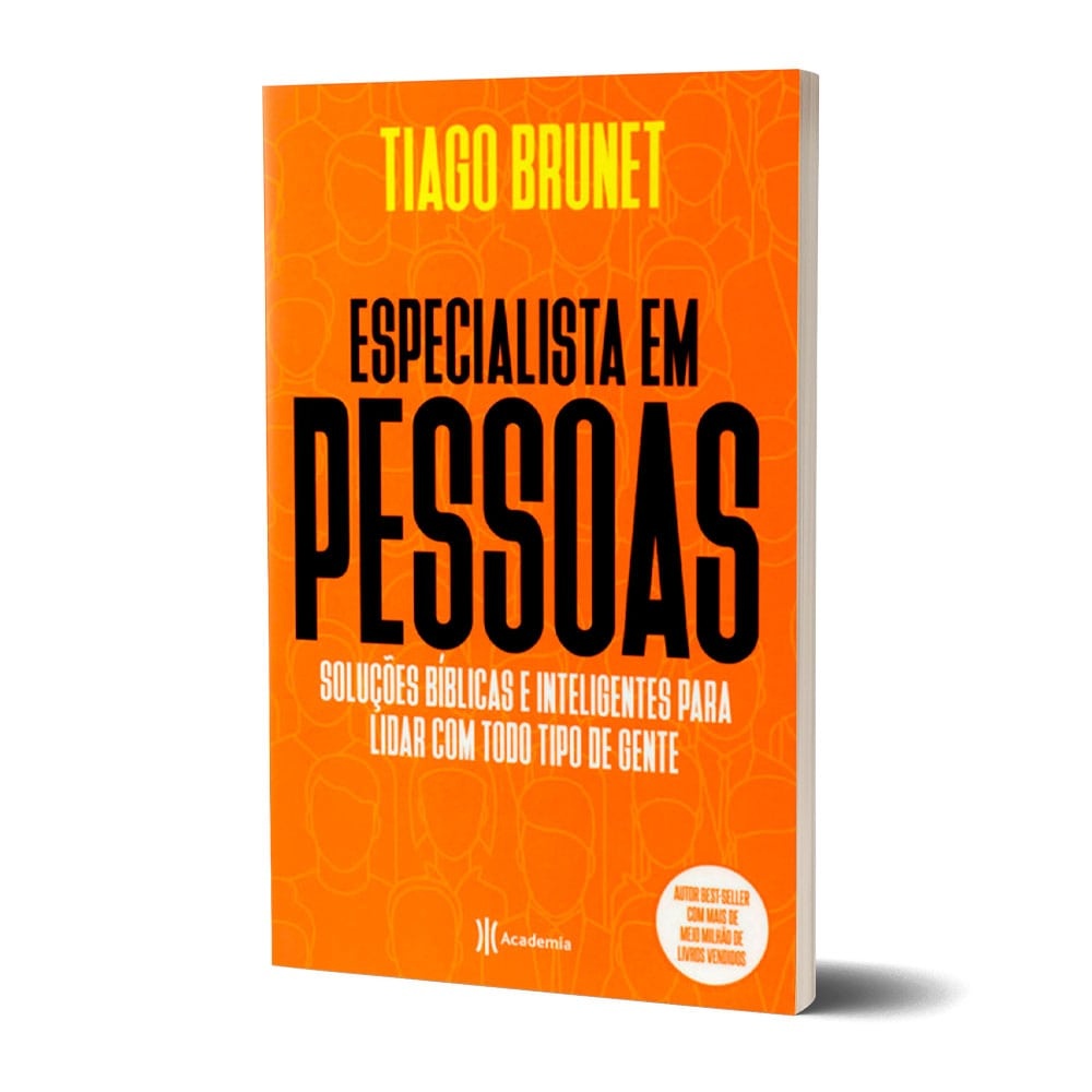 Livro Especialista Em Pessoas - Tiago Brunet