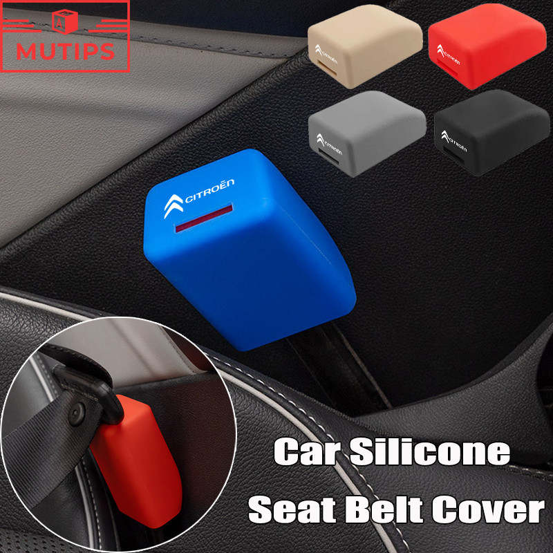 Citroen Carro Silicone Cinto De Segurança Capa Auto Anti-Risco Protetor Para c4 Cactus c5 c3 Aircross e-c4 DS5 DS7