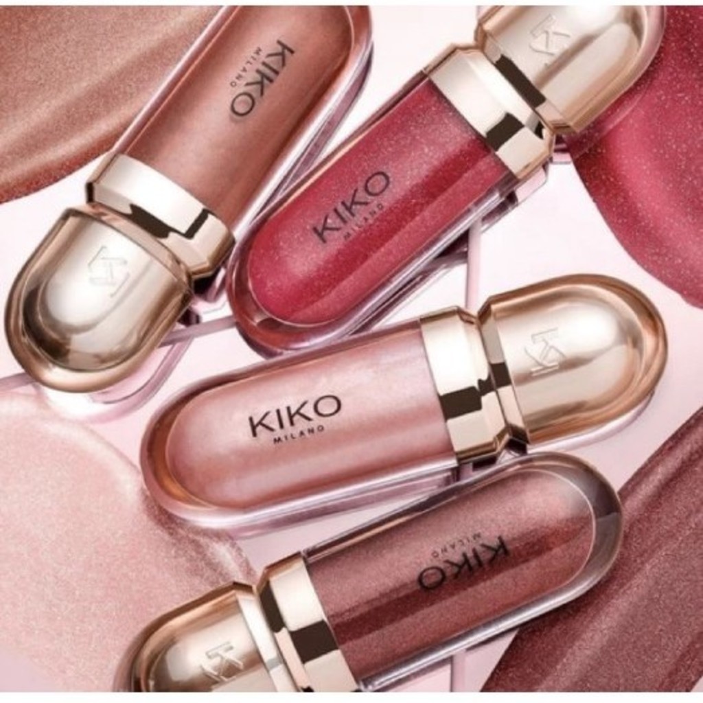 NOVO Gold Reflections 3D Hidra Lips Gloss - Kiko Milano