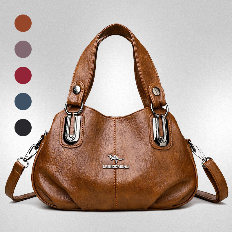 Bolsa feminina verão novo estilo senhoras ombro saco do mensageiro moda All-Match meia-idade idosa mãe bolsa pequena bol