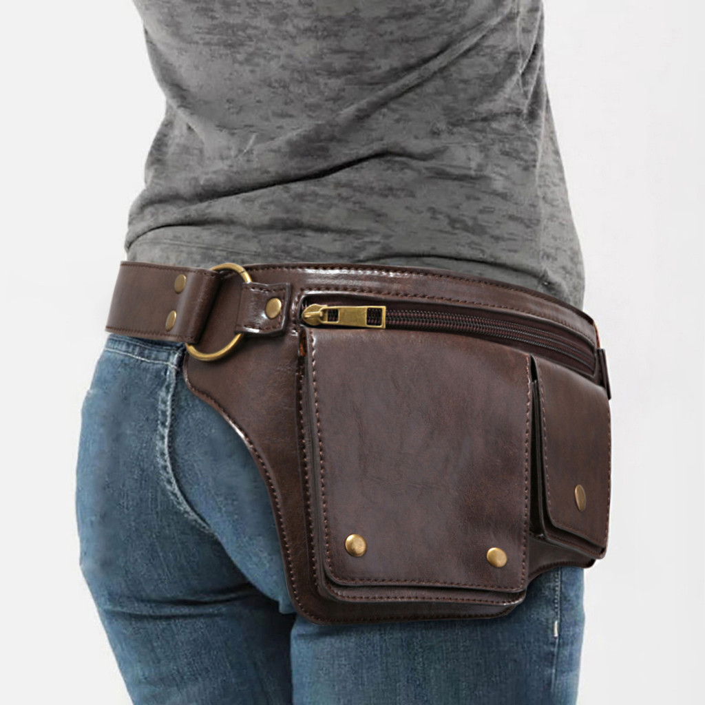 Europeu americano Cross-Border Retro saco de esportes ao ar livre saco de esportes ajustável bolsa de ombro cintura esti