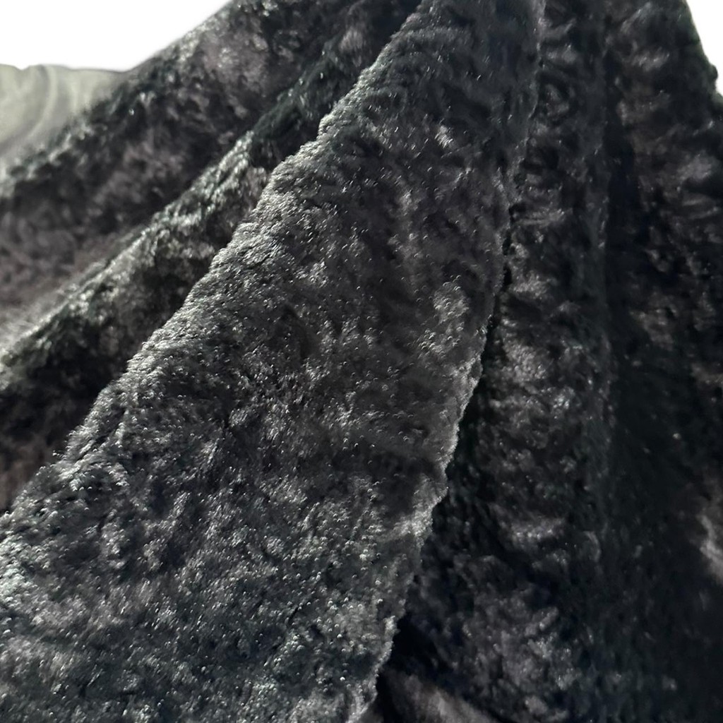 Pelucia Tec Pele Elegance - Preto  1.00m x 1.60m 