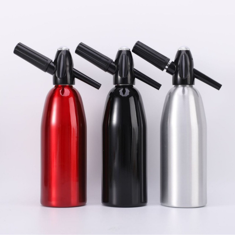 Garrafa de Soda 1L | Gerador de Água com Gás | Alumínio Resistente