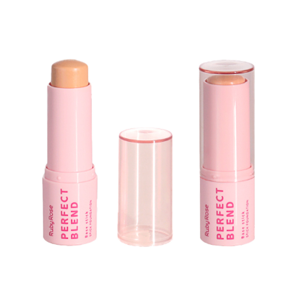 Base Stick Ruby Rose Perfect Blend Hbm300 - Cores