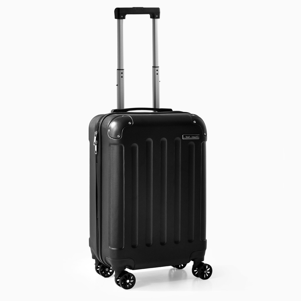 Mala de Viagem Bordo Mão Pequena ANAC 55x35x23 10kg Abs com Cadeado com 4 Rodinhas 360 Bagagem Avião