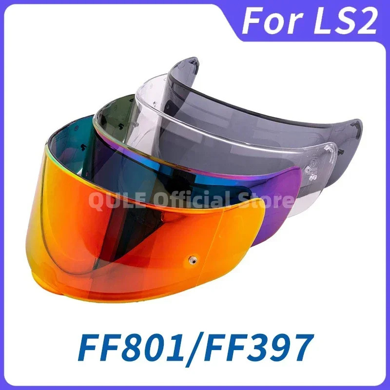 Viseira De Capacete Integral Para Motocicleta , Proteção Pára-Brisa Ls2 FF801 FF397 Ls2