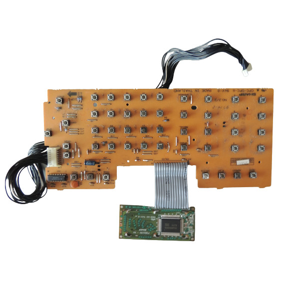 Placa Painel Fax Sharp UX-P200 Zebra MN210-4001GT 125V CPC-DPC-B Original seminovo